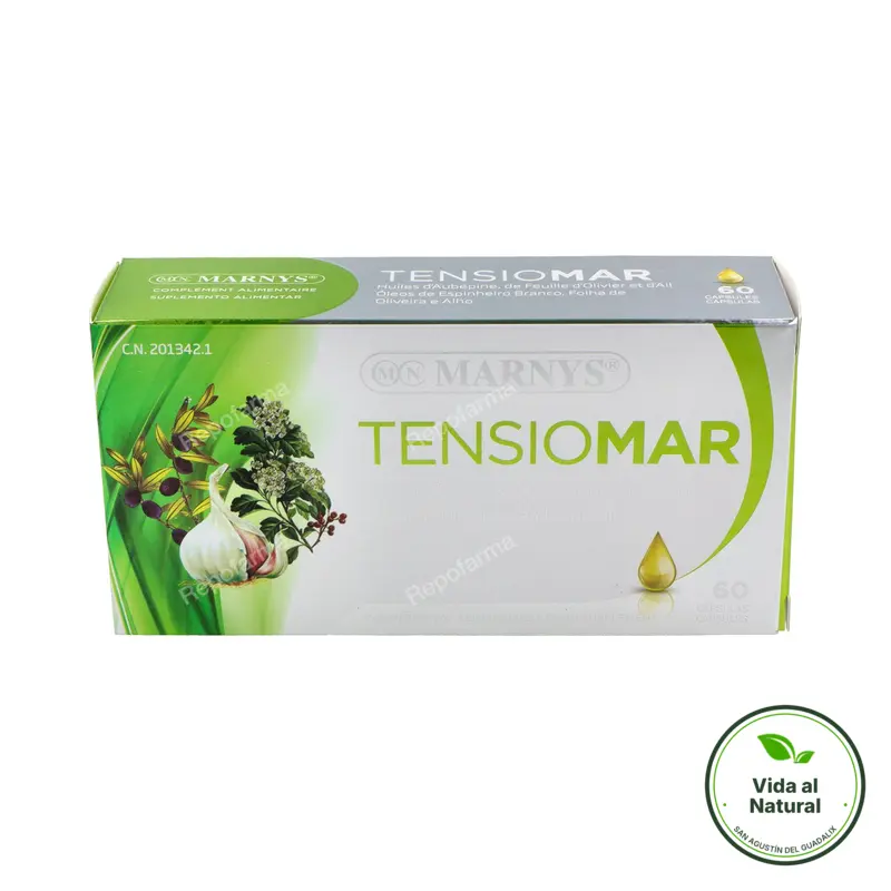 Tensiomar 60 cápsulas, Marnys
