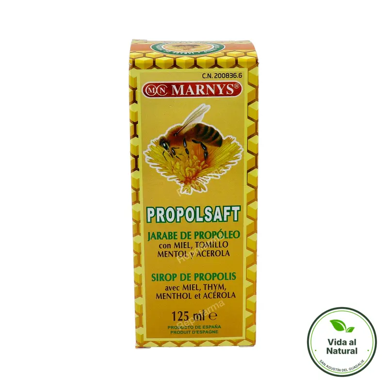 Propolsaft jarabe 125 ml, Marnys