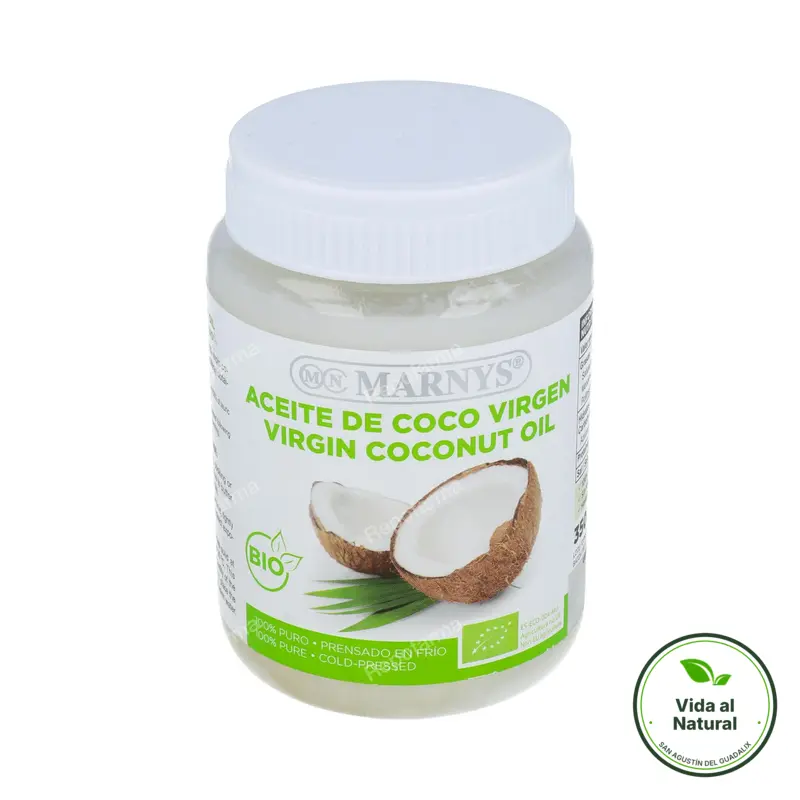 Aceite coco virgen 350 g, Marnys