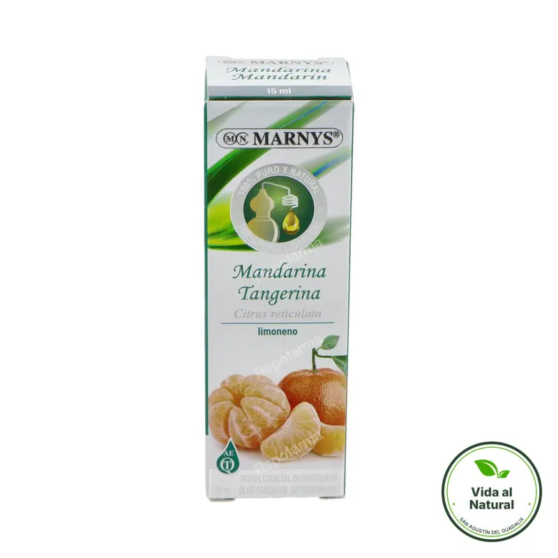 Aceite esencial de mandarina 15 ml, Marnys