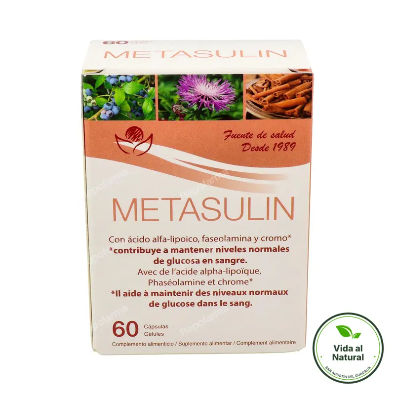 Metasulin 60 cápsulas, Bioserum