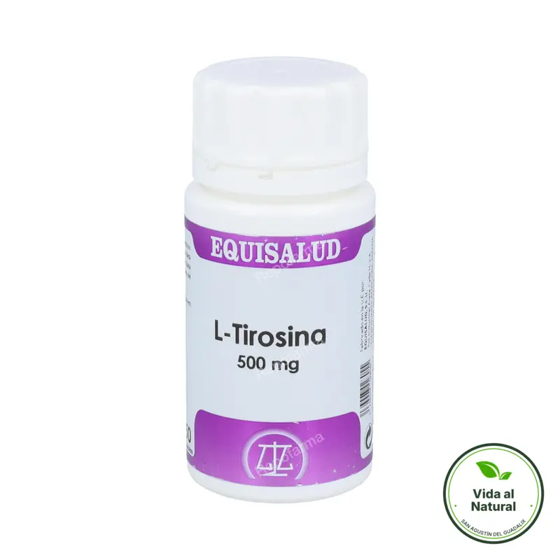 Holomega l-tirosina 50 cápsulas, Equisalud