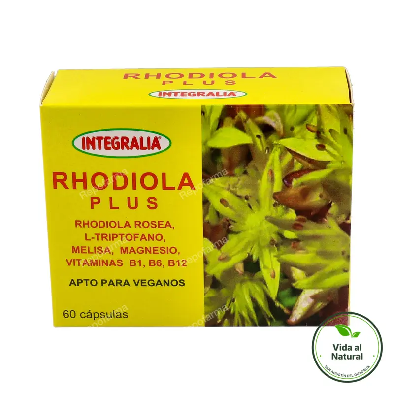 Rhodiola plus 60 cápsulas, Integralia
