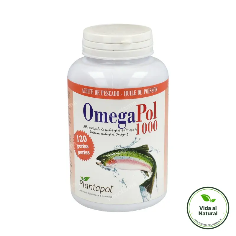 Omegapol (aceite de pescado) 1000 mg 120 perlas, Plantapol