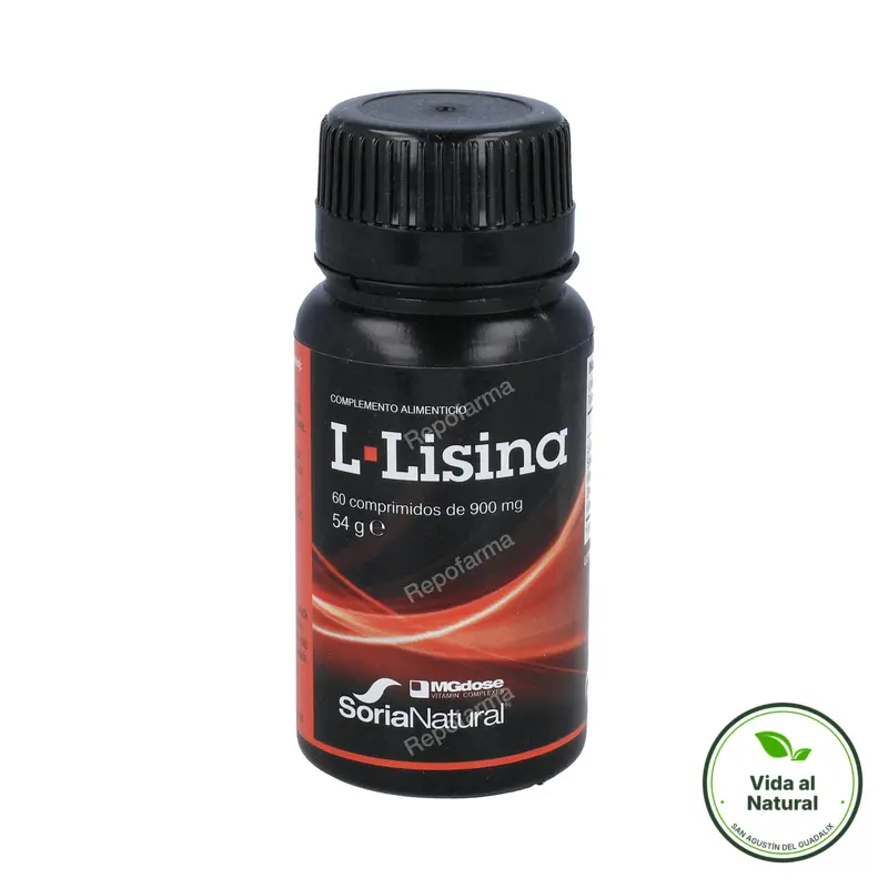 L-lisina 60 comprimidos, Soria Natural