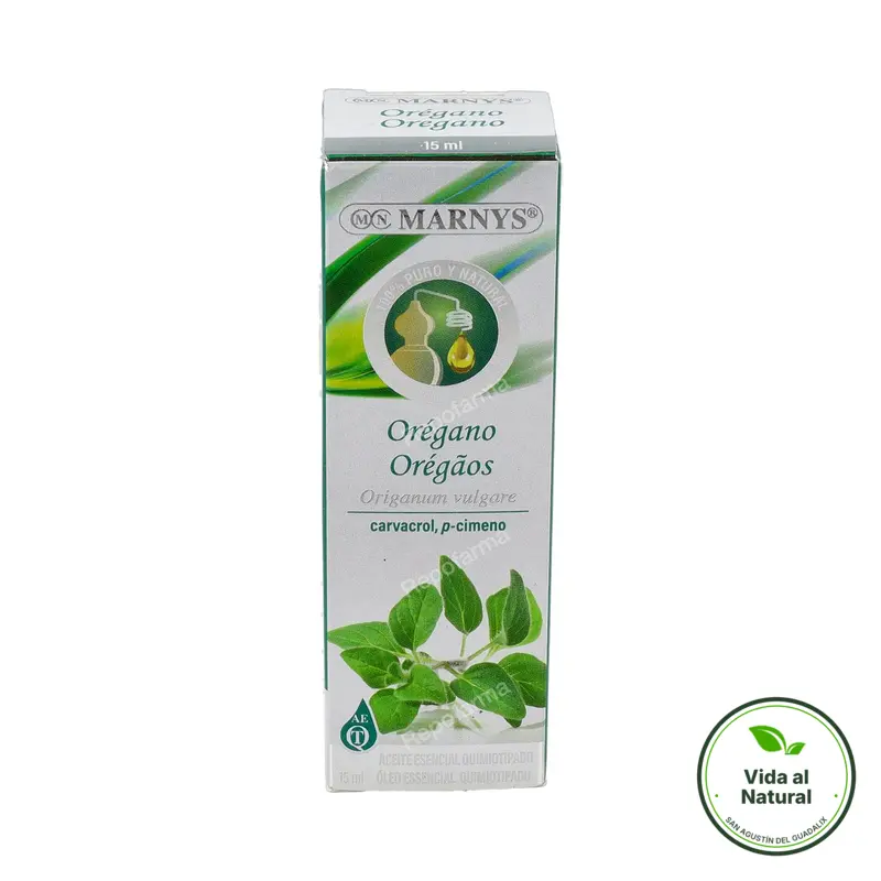 Aceite esencial de orégano 15 ml, Marnys
