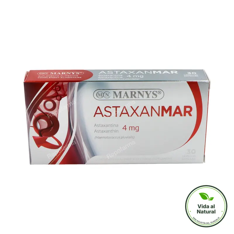 Astaxanmar 30 cápsulas, Marnys