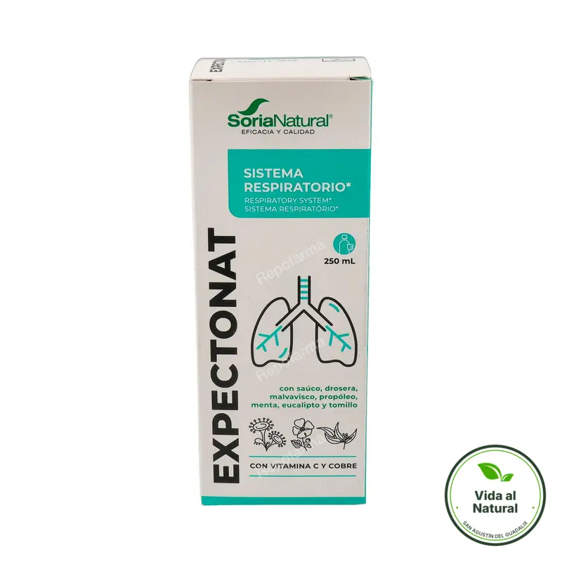 Expectonat jarabe 250 ml, Soria Natural