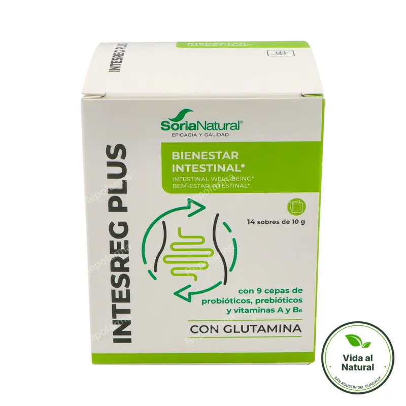 Intesreg plus 14 sobres, Soria Natural