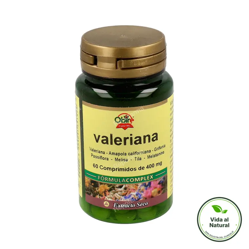 Valeriana complex 60 comprimidos, Obire