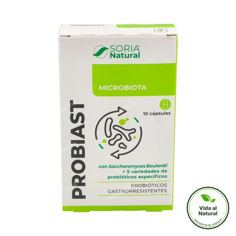 Probiast 10 cápsulas, Soria Natural