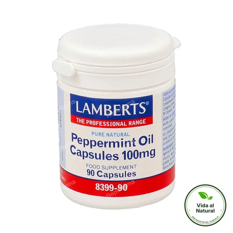 Menta 100 mg 90 perlas, Lamberts
