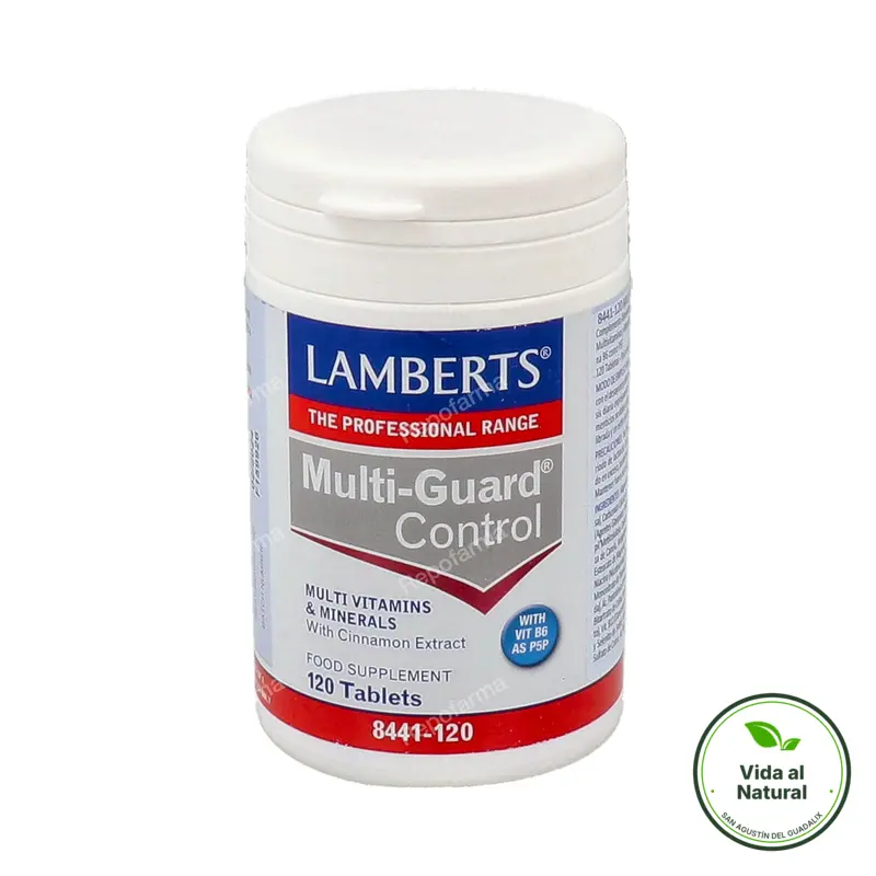 Multi guard sugar control 120 comprimidos, Lamberts