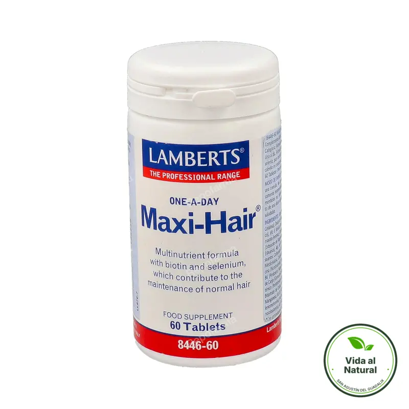 Maxi-hair 60 comprimidos, Lamberts