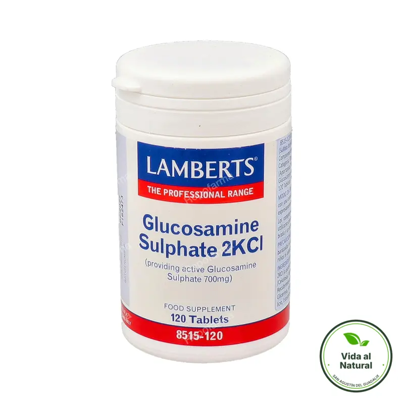 Sulfato glucosamina 2kci 120tb, Lamberts
