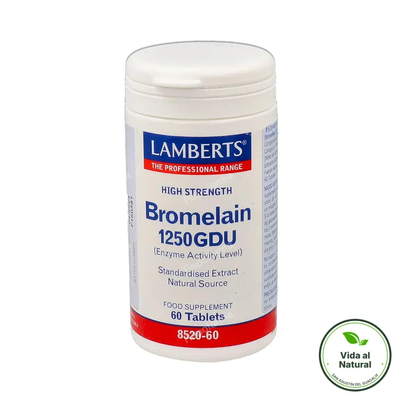 Bromelina 60 comprimidos, Lamberts