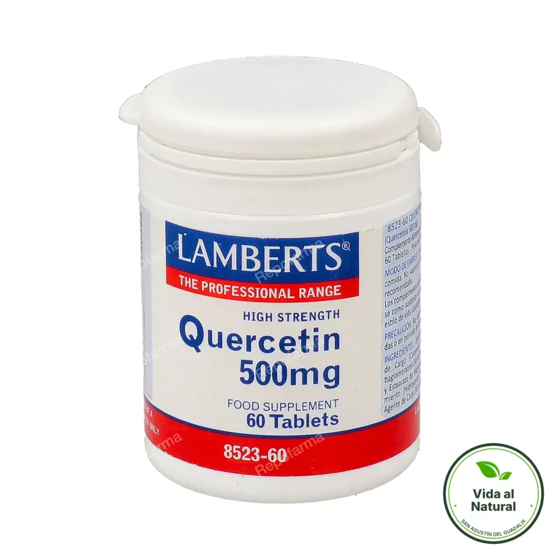 Quercitin 500 mg 60 comprimidos, Lamberts