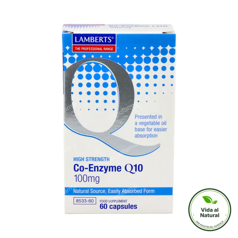Q-10 100 mg 60 cápsulas, Lamberts
