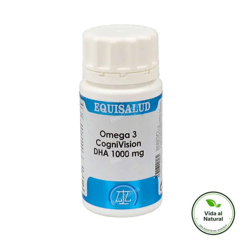 Cognivision omega 3 DHA 1000 mg 30 perlas, Equisalud