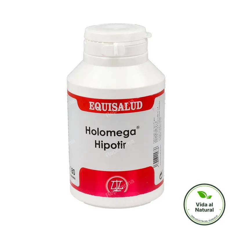 Holomega hipotir 180 cápsulas, Equisalud