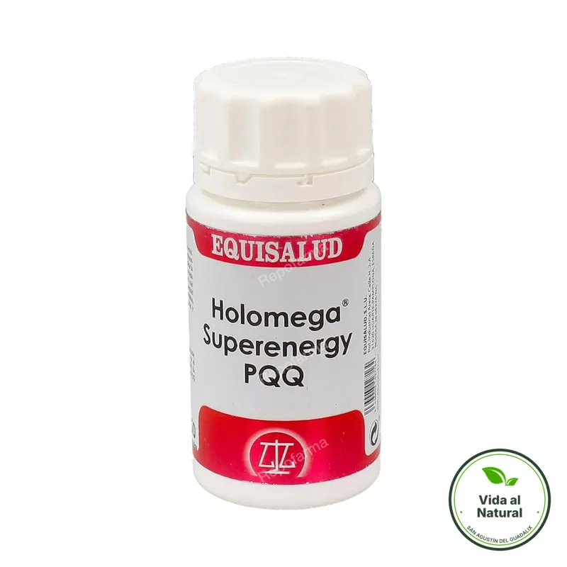 Holomega superenergy pqq 50 cápsulas, Equisalud
