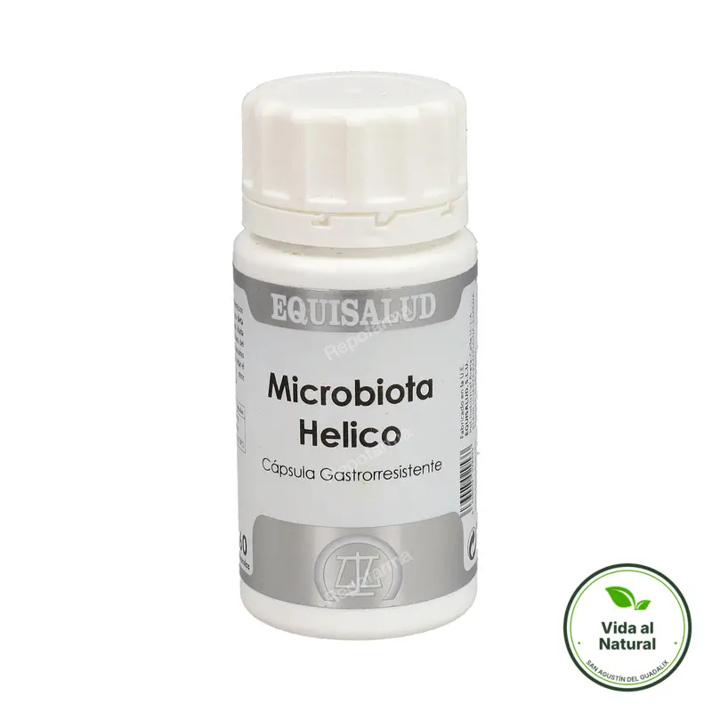 Microbiota helico 60 cápsulas, Equisalud