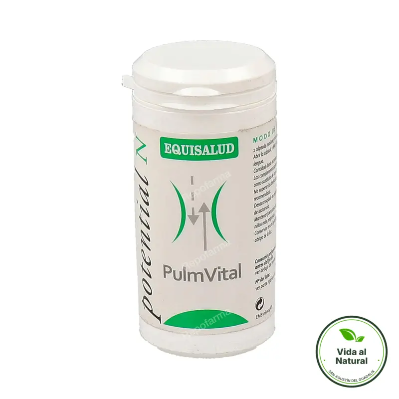 Pulmvital 60 cápsulas, Equisalud
