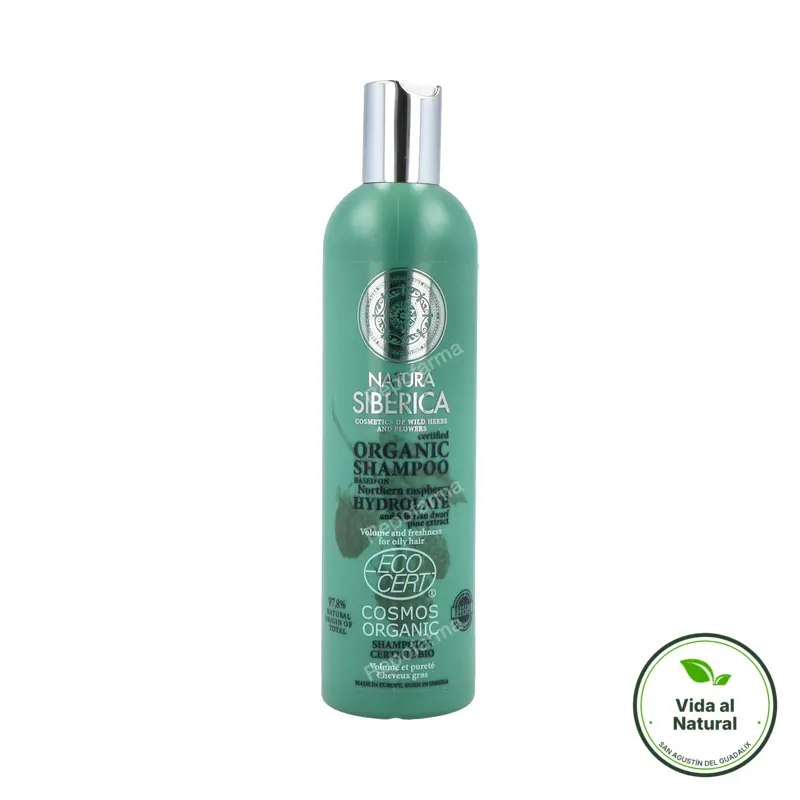 Champú volumen y frescor cabello graso natura sibe, Natura Siberica
