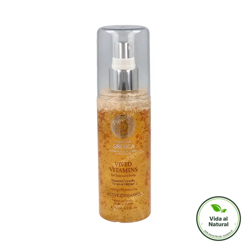 Vitaminas vivas para cuerpo y cabello 125 ml, Natura Siberica