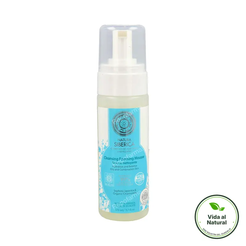 Mousse limpiador piel grasa-mixta 150 ml, Natura Siberica