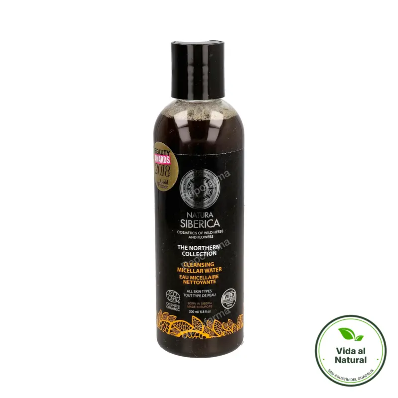 Agua micelar limpiadora 200 ml, Natura Siberica