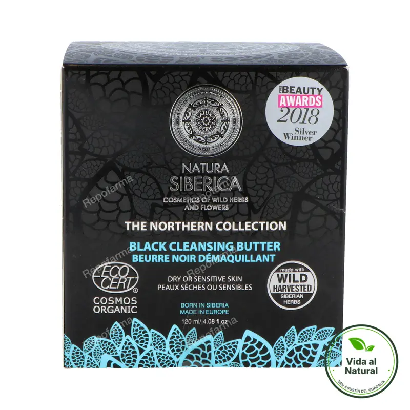 Northern manteca negra limpiadora 120 ml, Natura Siberica
