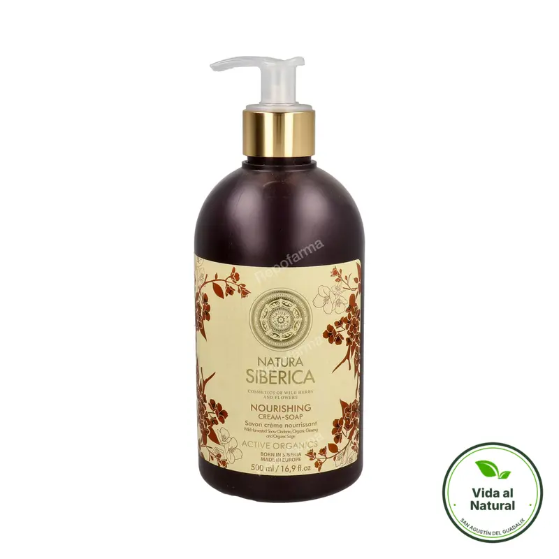 Jabón de manos nutritivo 500 ml, Natura Siberica