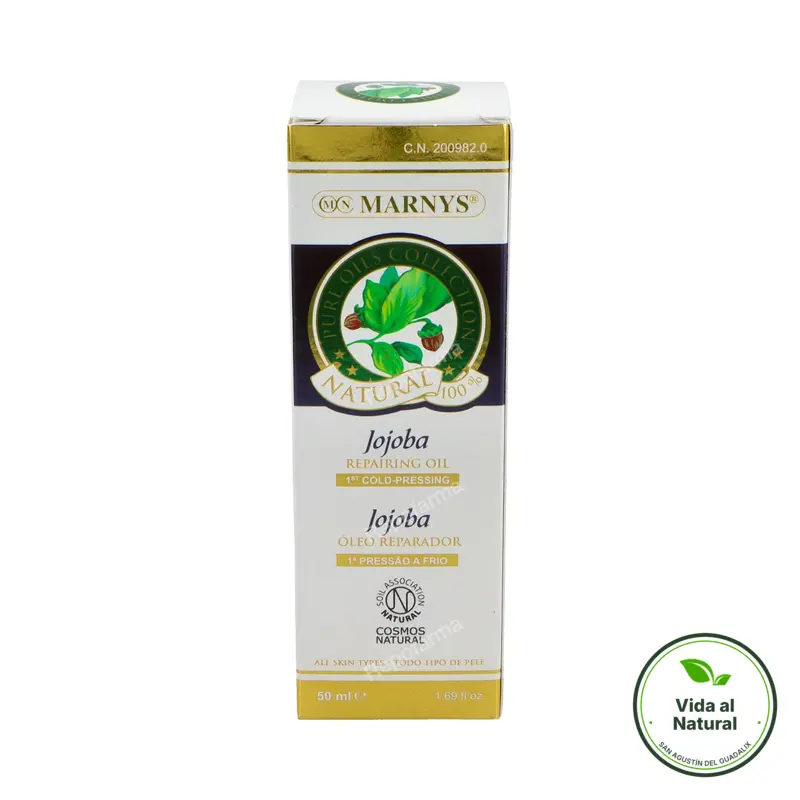 Aceite de jojoba spray 50 ml, Marnys