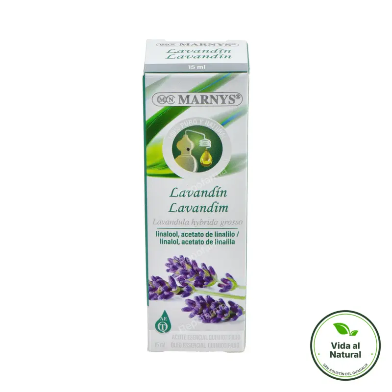 Aceite esencial de lavandin 15 ml, Marnys