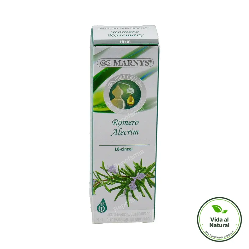 Aceite esencial de romero 15 ml, Marnys
