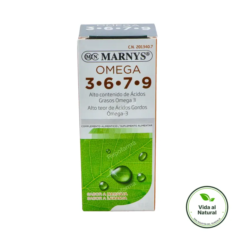 Omega 3-6-7-9 125 ml, Marnys