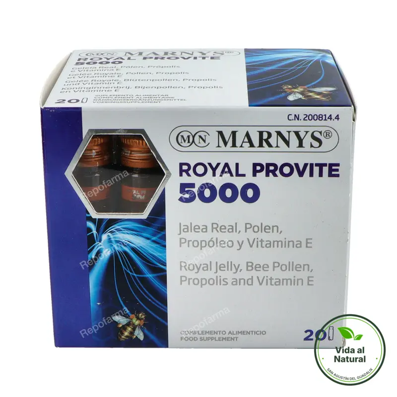 Royal provite 5000 20 viales, Marnys