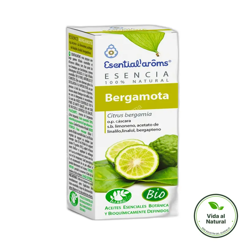 Aceite esencial de bergamota BIO 10 ml, Esential Aroms