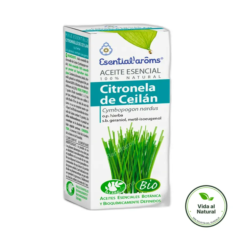 Aceite esencial de citronela aroms 15 ml, Esential