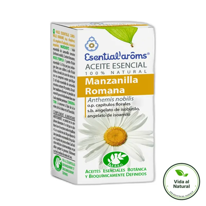 Aceite esencial de manzanilla romana aroms 5 ml, Esential