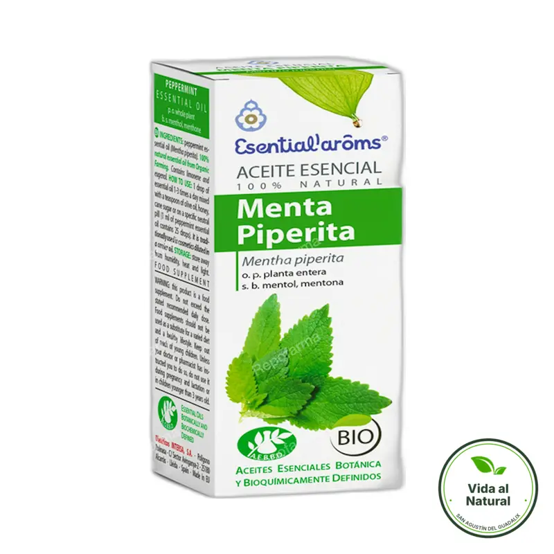 Aceite esencial de menta piperita aroms, Esential