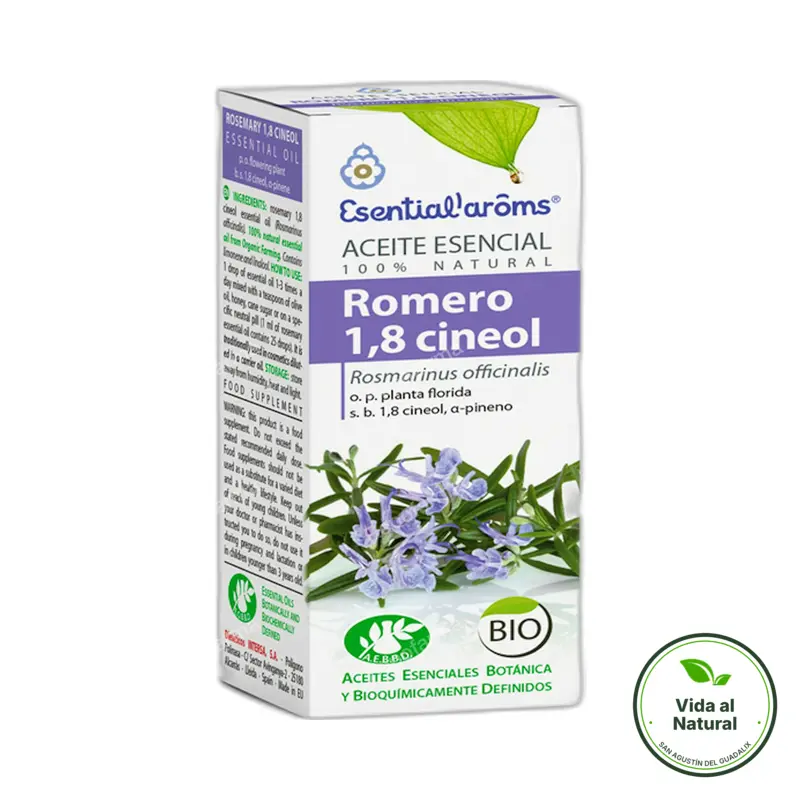 Intersa ac esen romero 1,8 cineol 10 ml, Esential Aroms