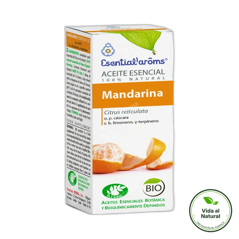 Aceite esencial de mandarina BIO 10 ml, Esential Aroms