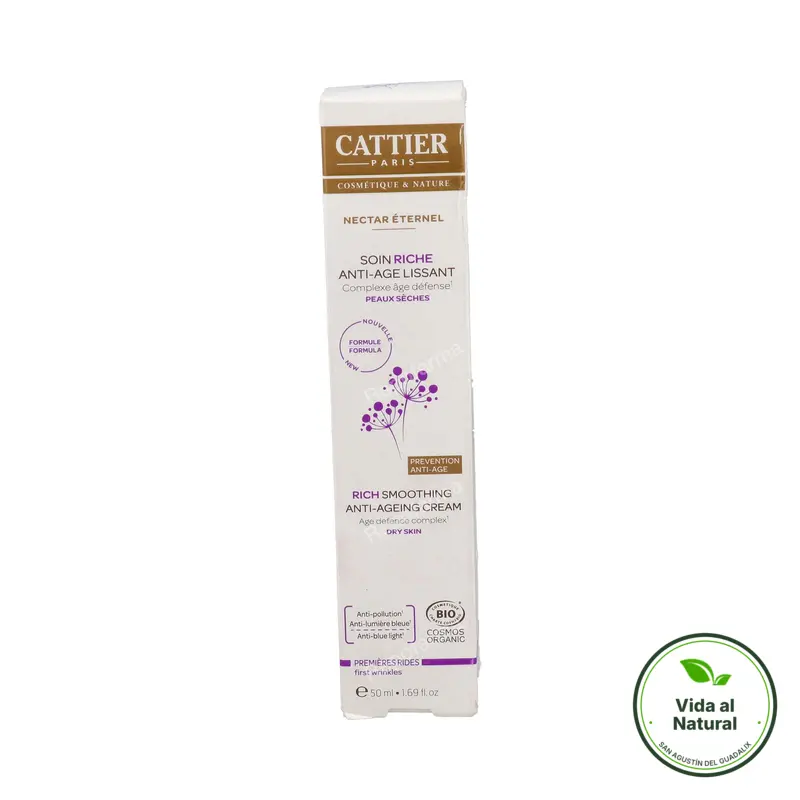 Cuidado antiedad textura cremosa 50 ml, Cattier