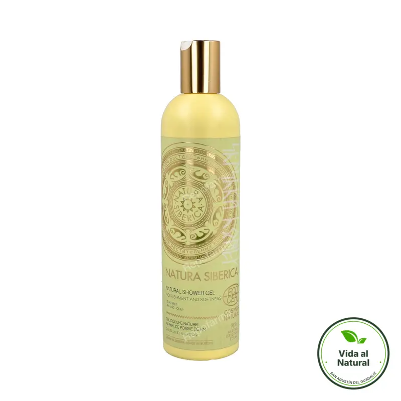 Gel de ducha miel de piñas de cedro nutritiva 400 ml, Natura Siberica