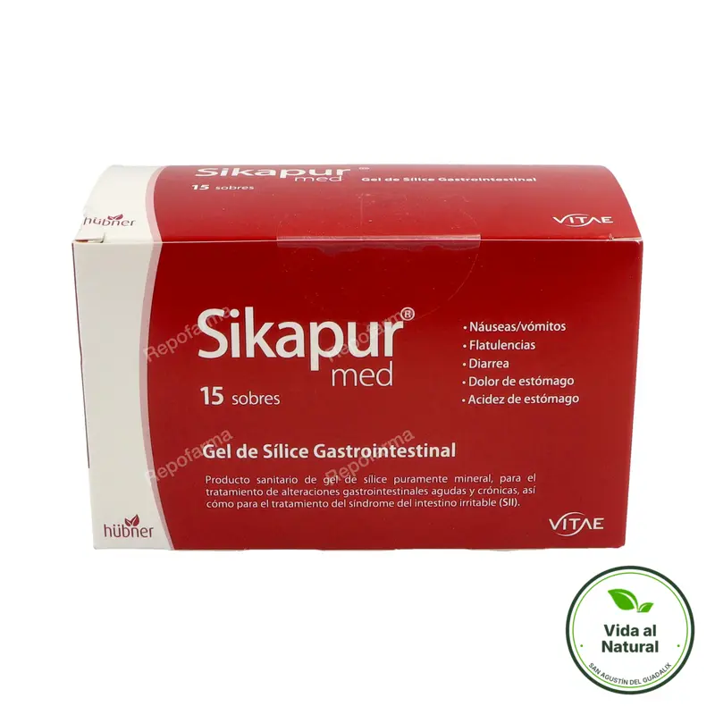 Sikapur gastro gel de silice 15 sticks, Vitae