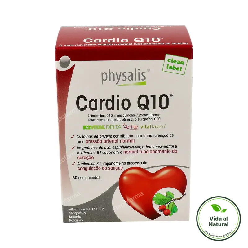 Cardio Q10 60 comprimidos, Physalis