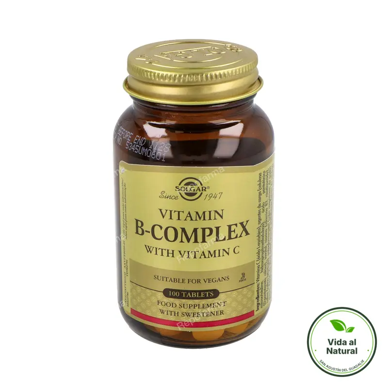 Vitamina b complex+c 100Solgar, Solgar