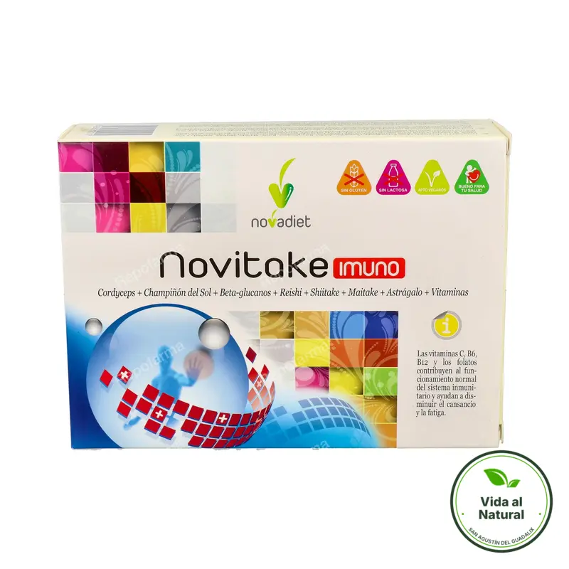 Novitake inmuno 20 ampollas, Novadiet